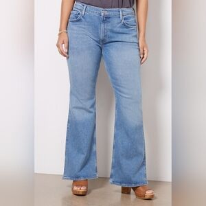 CITIZEN OF HUMANITY Vintage Premium Isola Flare Mid Rise In Pegasus Blue size 10